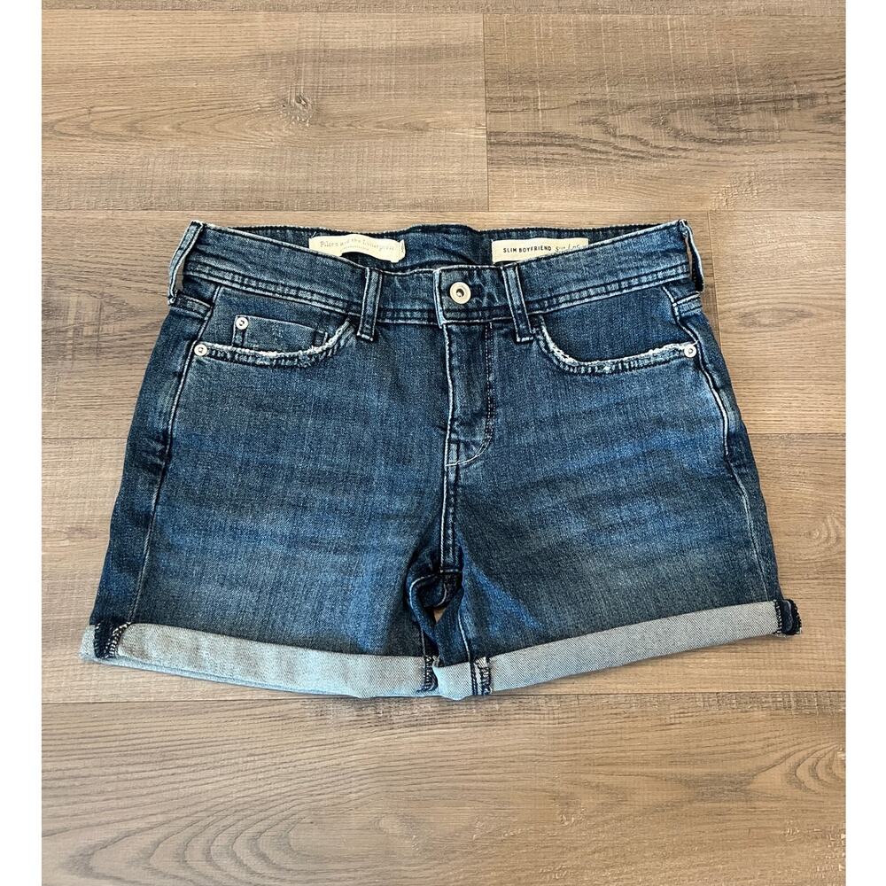 Anthropologie Pilcro Jean Slim Boyfriend Shorts